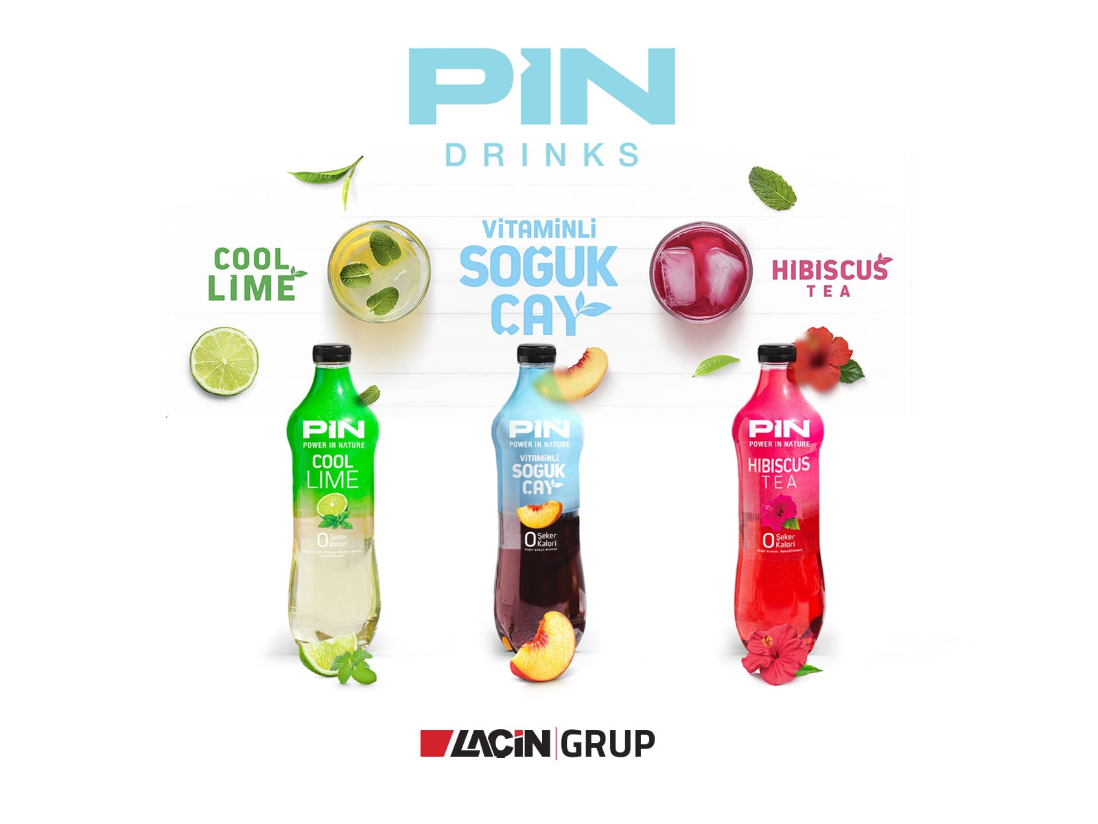 Laçin Grup hayatınıza sağlık ve lezzet katmak için Pin İçecekleriyle karşınızda!